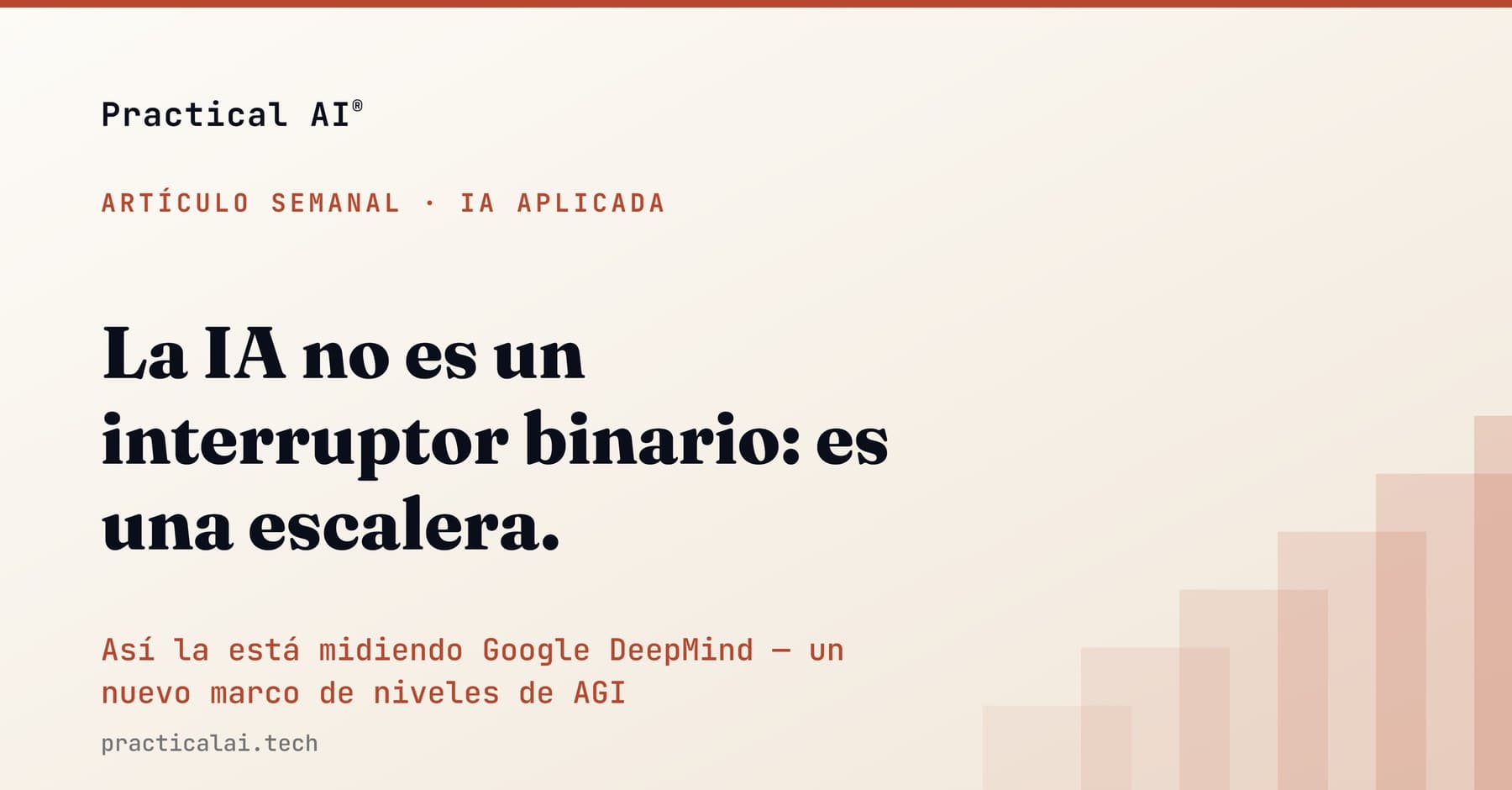 La IA no es un interruptor binario: es una escalera. Así la está midiendo Google DeepMind